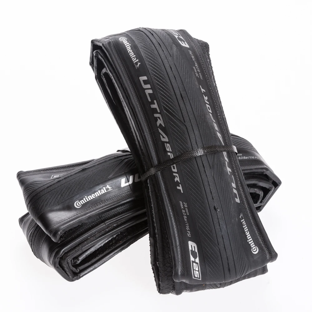 

CONTINENTAL Ultra Sport 3 700x28c Original OEM Folding Bicycle Tire PureGrip Compound Black/Brown Foldable Skin Road Bike Tyre