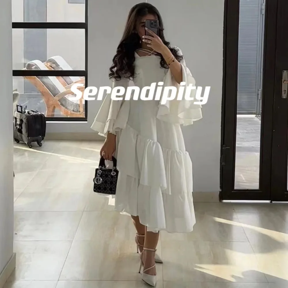 

Бальное платье с квадратным вырезом, оборками и лентами, на молнии