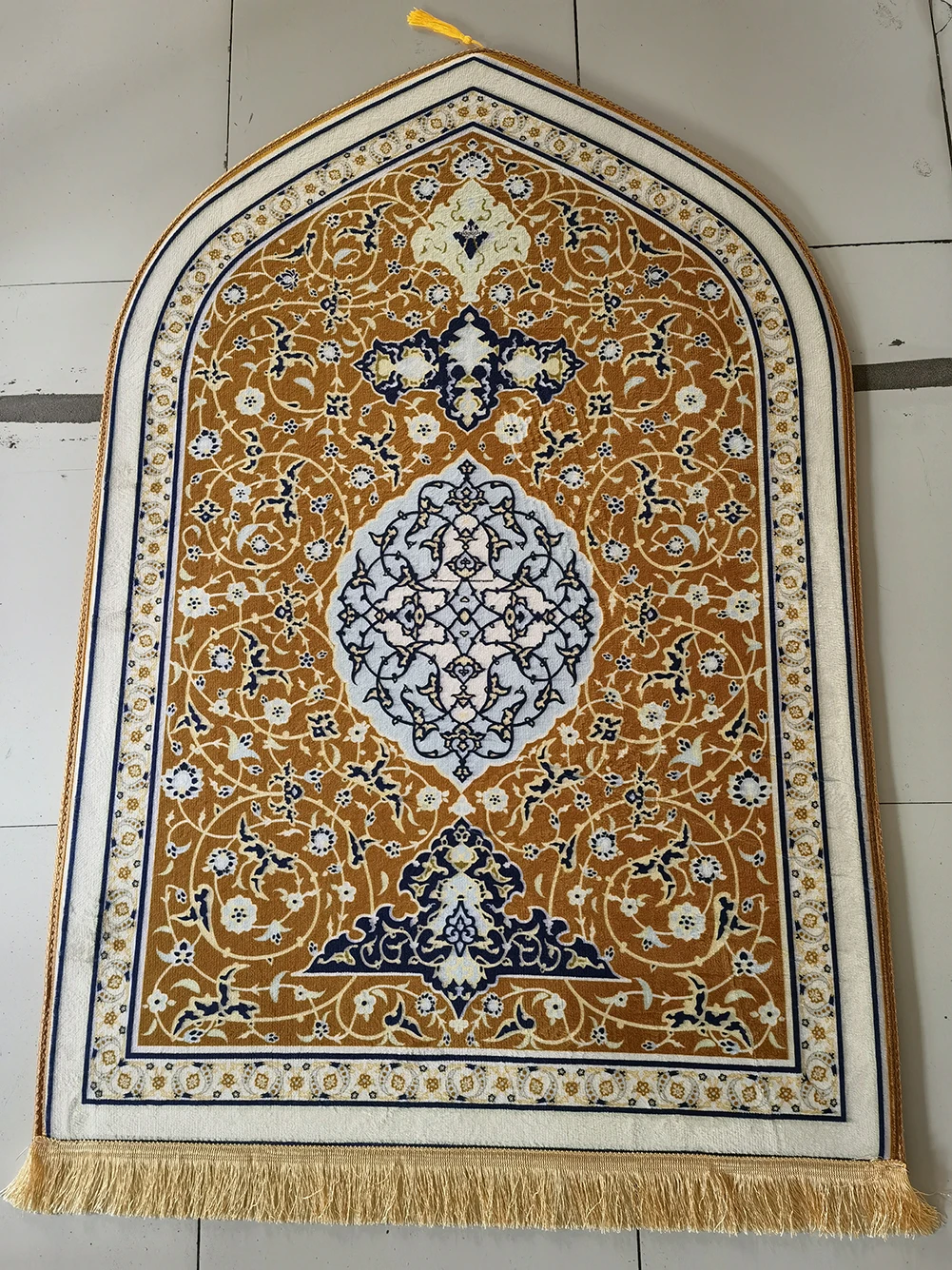 

Printed Adult Prayer Mat for Muslim Ramadan 70x130 Flannel Worship Kneel Floor Carpets Non-slip Soft Portable Travel Prayer Rugs