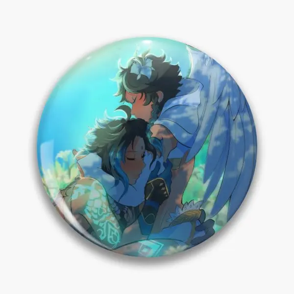 

Xiaoven Genshin мягкая булавка на пуговицах, мультяшное украшение для одежды, креативная брошь на шляпу, Подарочный воротник, Забавный Модный женс...