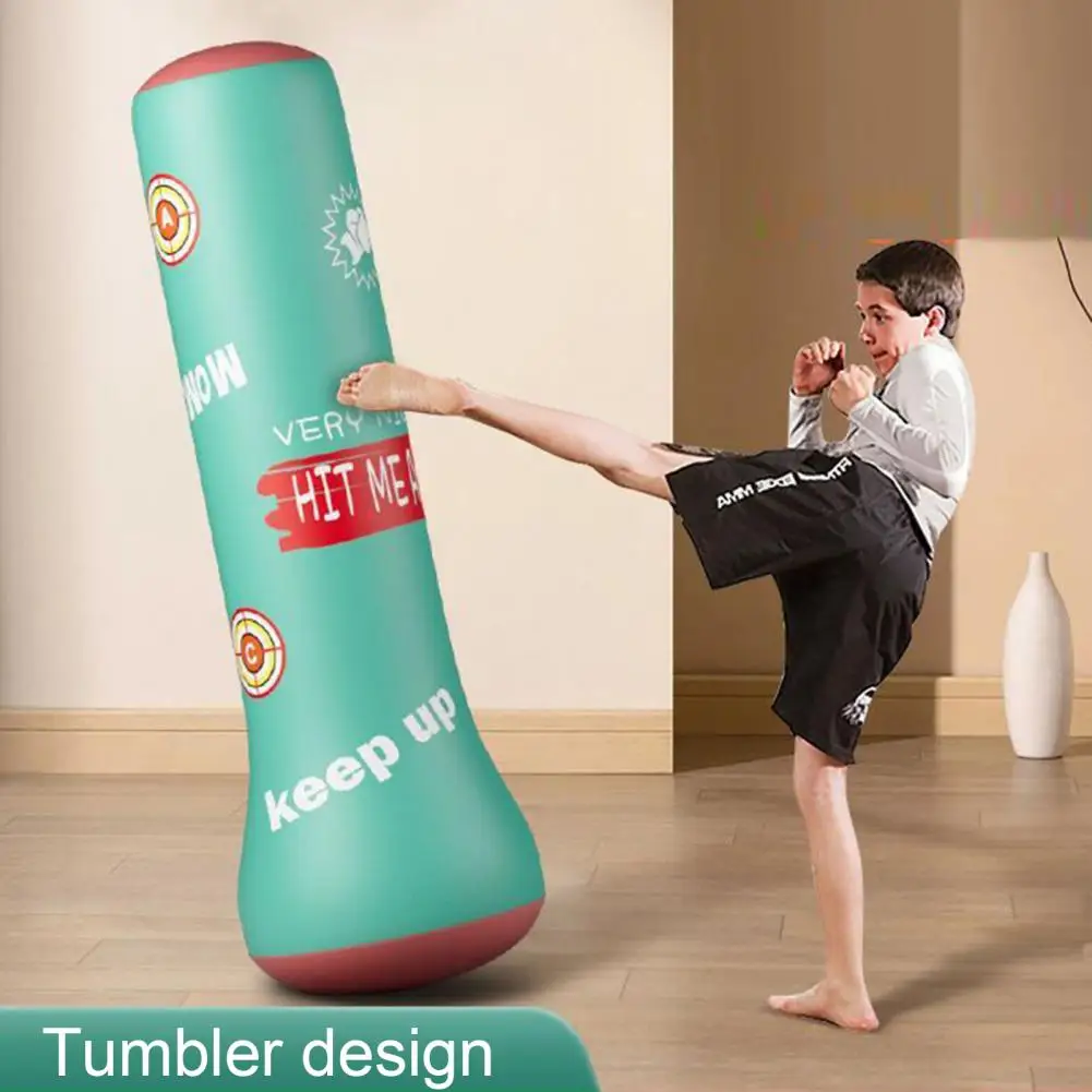 

Kids Boxing Bag Durable Punching Bags for Kids Fun Exercise Game Equipment Birthday Gifts Attractive Pattern Kids Boxing Bag