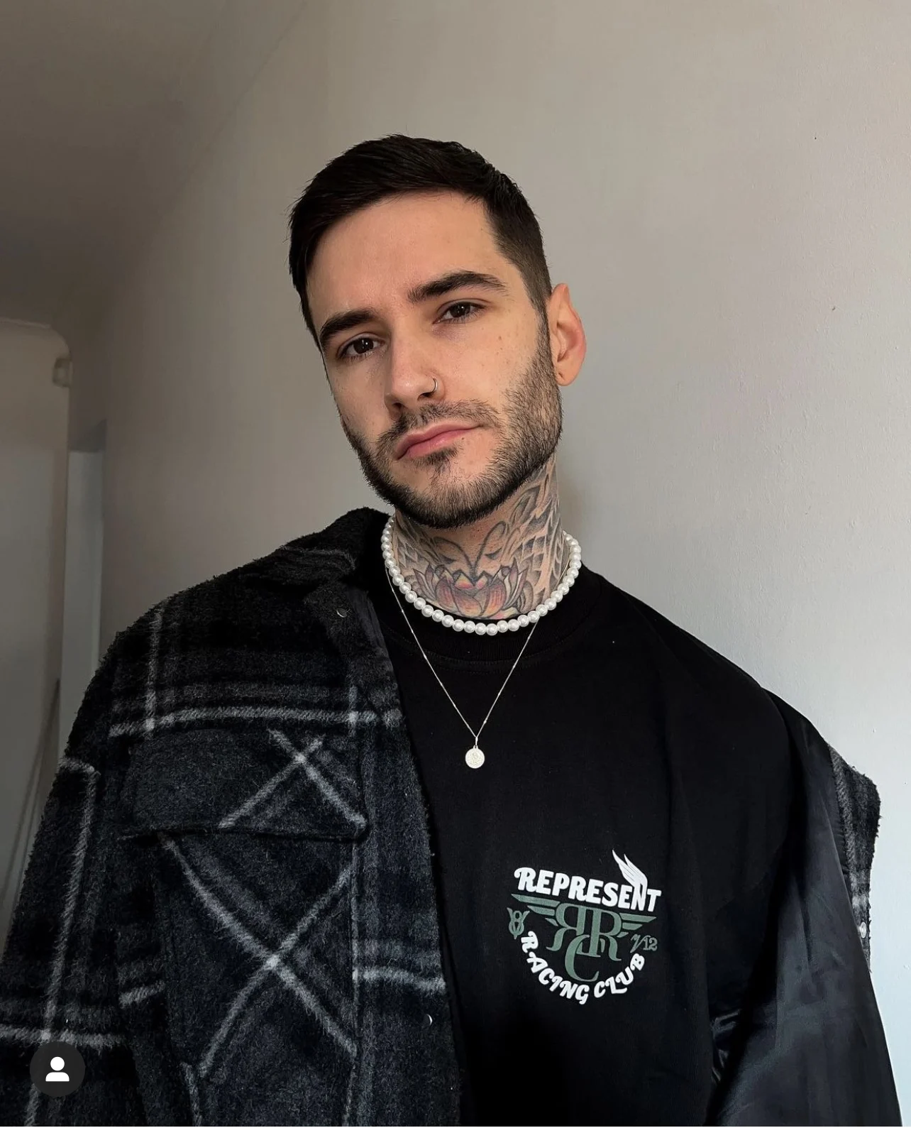 

High street represent Rep 22ss limited hidden three-dimensional foam logo print loose short sleeve T-shirt