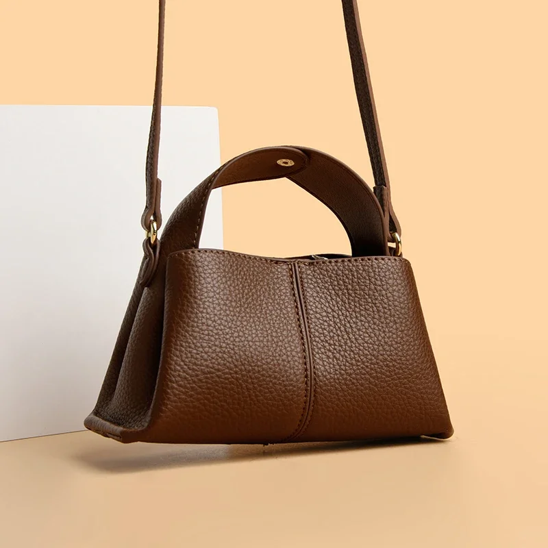 Милые сумки через плечо из однотонной искусственной кожи на молнии 2023