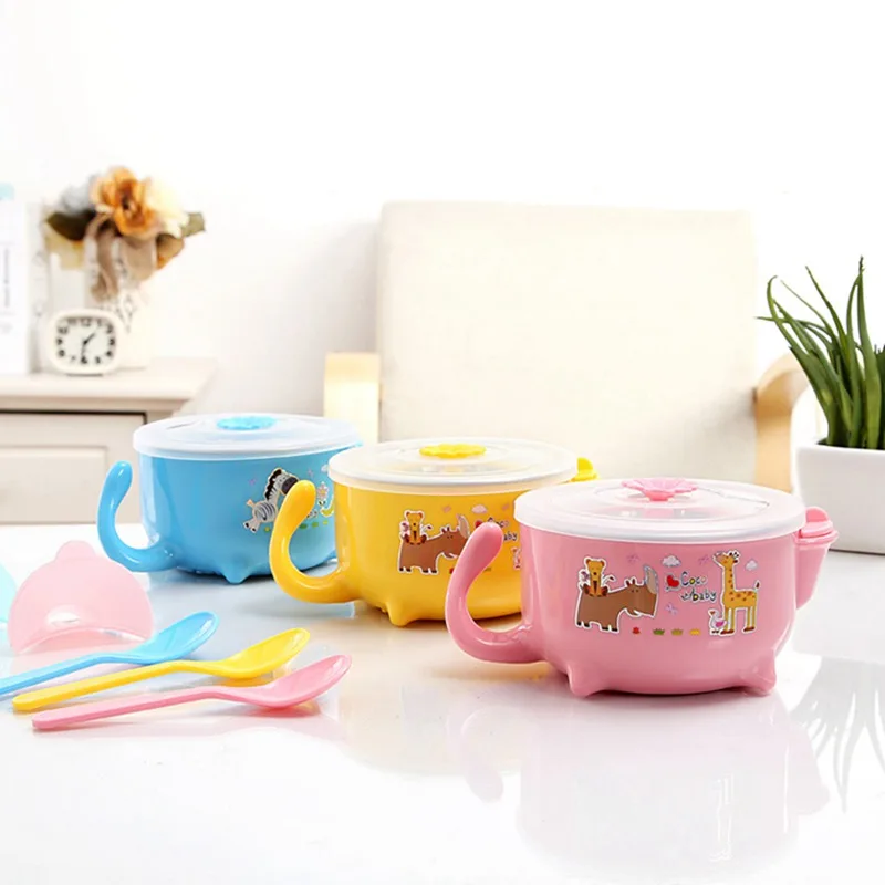 

Детская изоляционная миска для воды из нержавеющей стали, 410 мл