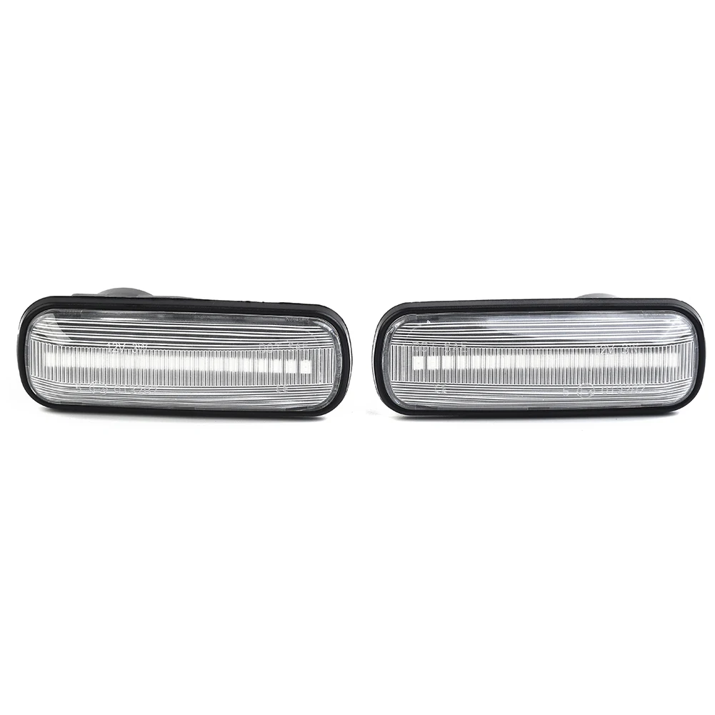 

Прозрачные линзы, янтарные светодиодные боковые габаритные огни для 96-01 Civic EK EJ RD, фары и лампы для указателей поворота автомобиля