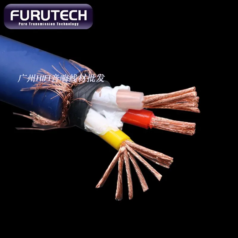 Япония Furutech FP-3TS20 Синяя лента OCC HIFI L-тип, вилка европейского стандарта, локоть, линия питания, усилитель желчного пузыря, линия обновления мощности (art.: 3920cd73eb82c) - 3920cd73eb82c