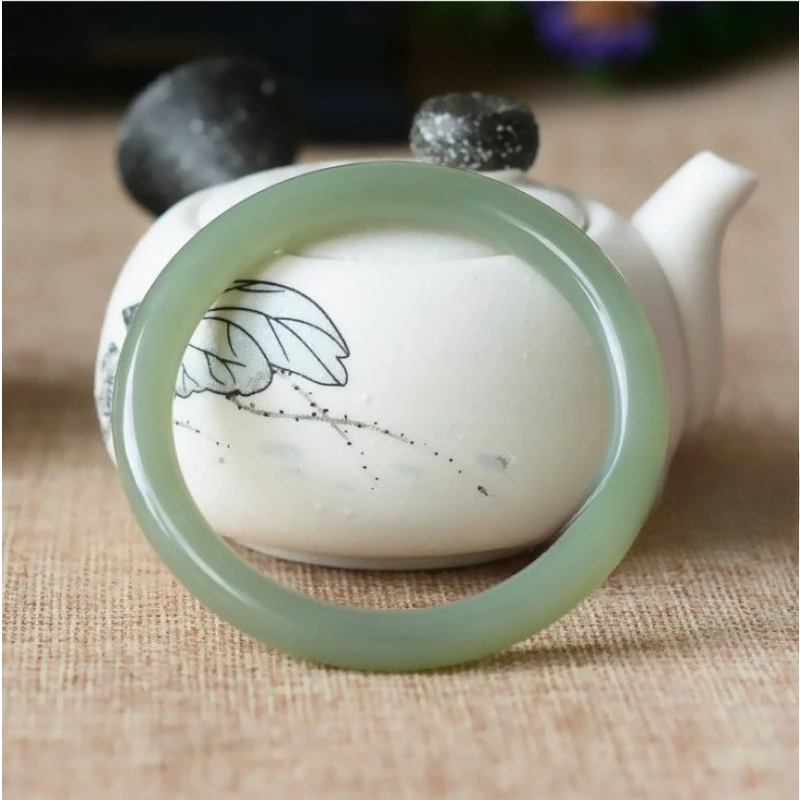 Qingbaiyu браслет с круглым стержнем ледяного типа из тонкого материала защитный