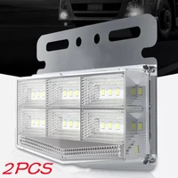 2pcs safety lights side marker lights indicator lights warning lights waterproof 24v pcled high brightness truck trailer