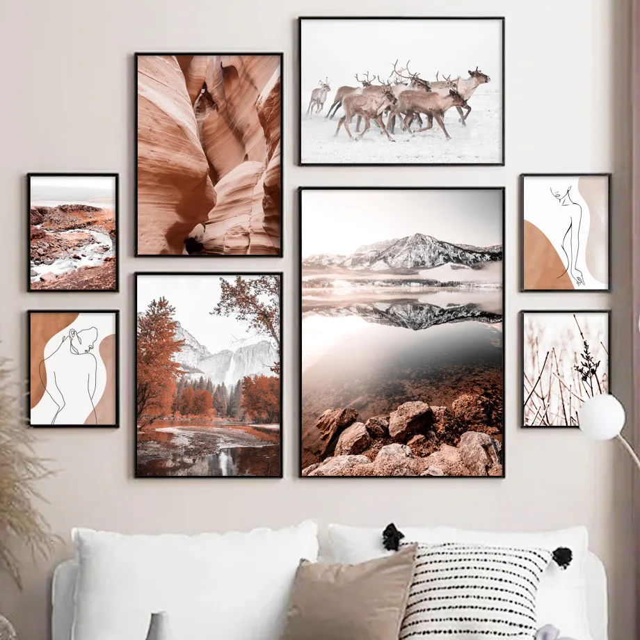 Настенная Картина на холсте черная Белая Башня Парижа Бруклинский мост