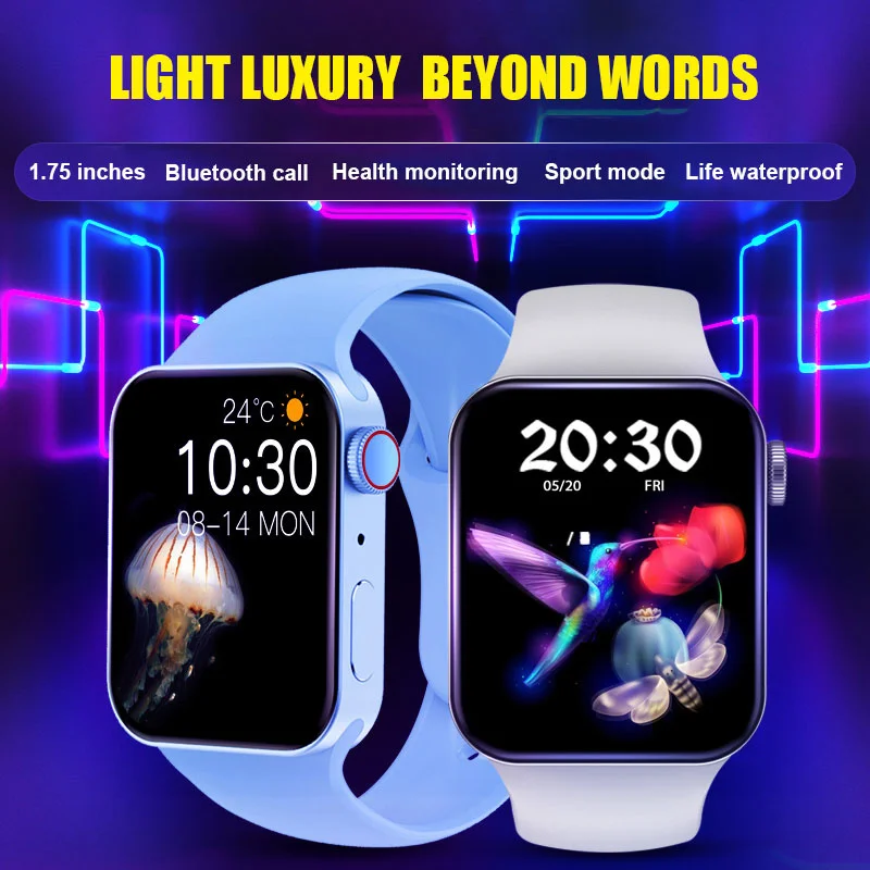 

Fashion Personality Smart Watch Heart Rate Blood Pressure Blood Oxygen Man Woman Monitoring Multi-Function Reminder Sleep