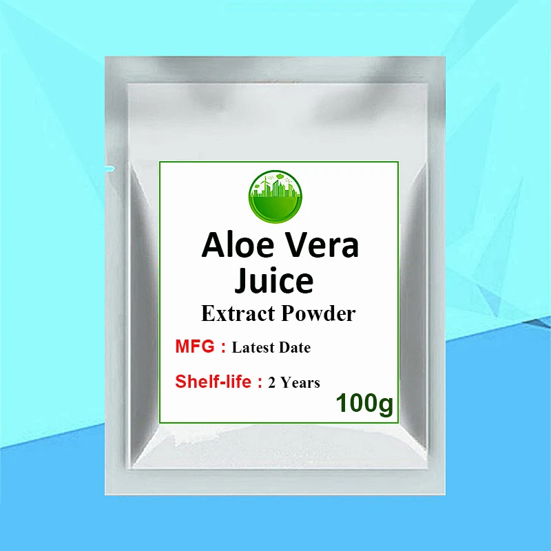 

Plant Aloe Vera Juice Extract Powder 200:1 Melasma Acne Spots Face Skin Care Powerful Whitening Freckle Cream Remove