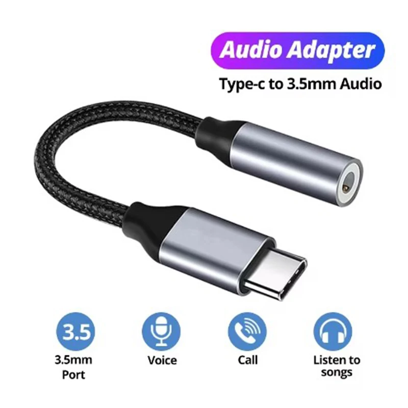 ła przejściówkę USB typu C 3 5 mm Aux Kabel audio słuchawkowy Konwerter do iPhoneɺ 15 Samsung Galaxy S24 Ultra Adaptery telefoniczne
