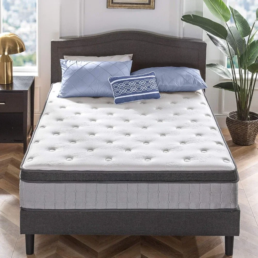 Матрас Гибридный с поддержкой комфорта и охлаждением 13 дюймов