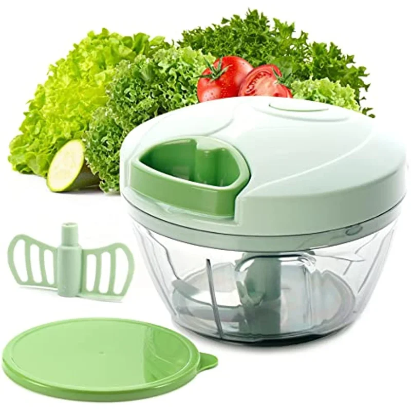 

Manual Cutter Rotate Crusher Vegetable Cooking Chopper Kitchen Mincer Accessories Meat Press Garlic Garlic Onion