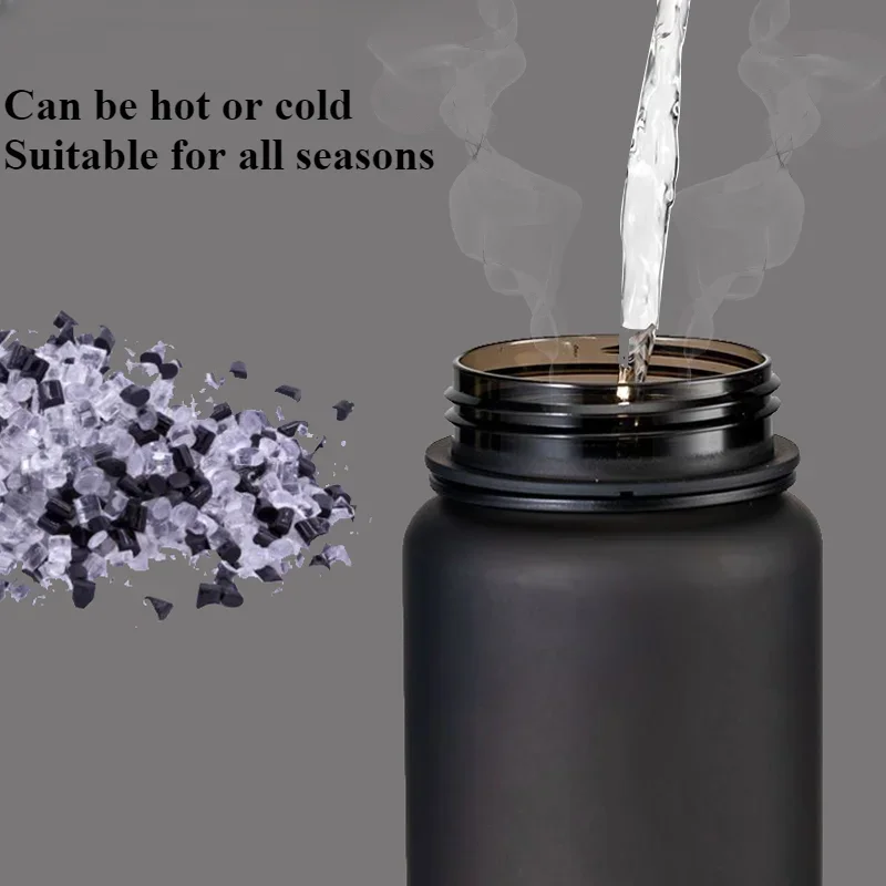 Anime Stitch 560ML Water Cup Children Portable Plastic Transparent Straw Outdoor Large Capacity Sport Bottle Gift