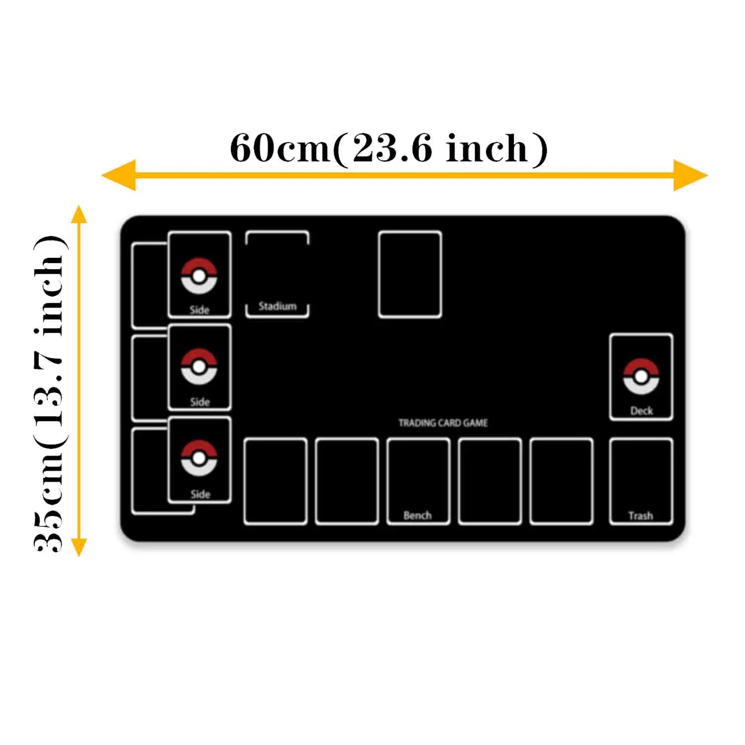 PTCG Battle Playmat Коврик для коллекционных карточных игр Специальные карты на стол