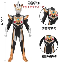 23cm large soft rubber ultraman ruebe action figures model doll furnishing articles childrens assembly puppets toys