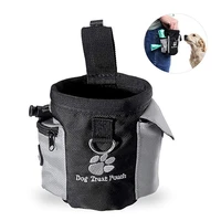 pet dog training snack bag portable dog food bag outdoor training large capacity waist bag small and medium chihuahua supplies