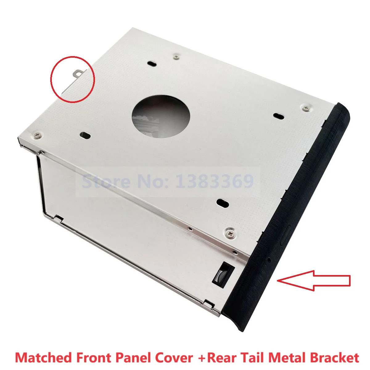 Второй жесткий диск SSD HDD Оптический отсек Caddy Рамка для Acer Aspire E5-422G E5-432G E5-473G K4000 с