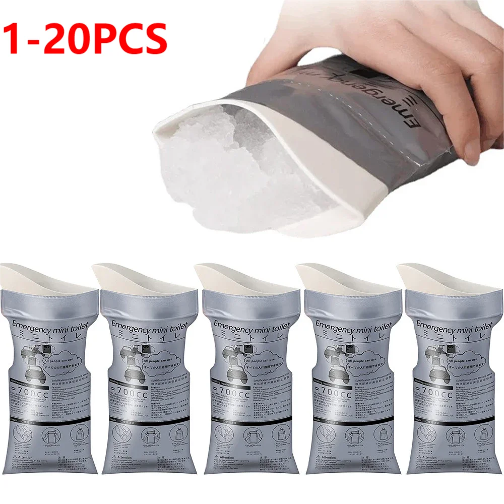 Портативный мини-писсуар для автомобилей из нержавеющей стали 700 мл мешок мочи с