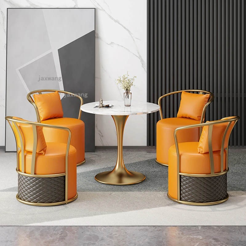 

Современные стулья для гостиной, роскошное заднее кресло, стол для переговоров и стул, скандинавский диван, журнальный столик, мебель для гостиной