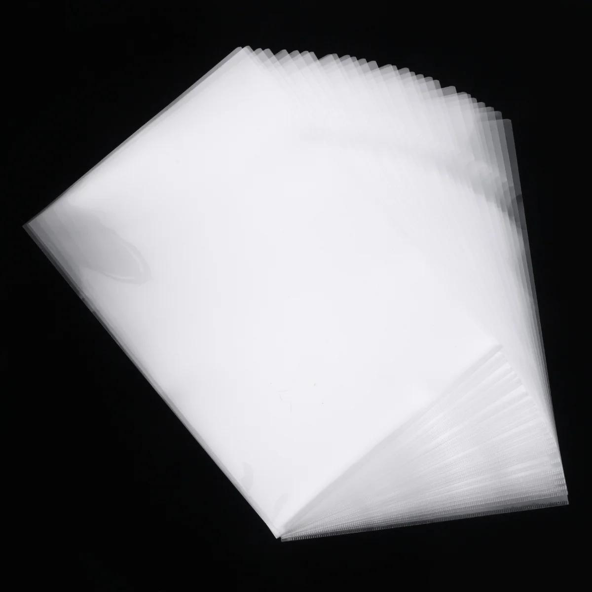 

Document Expanding Wallet A4 File Folder Convenient Manage Holder Transparent Binder Clips