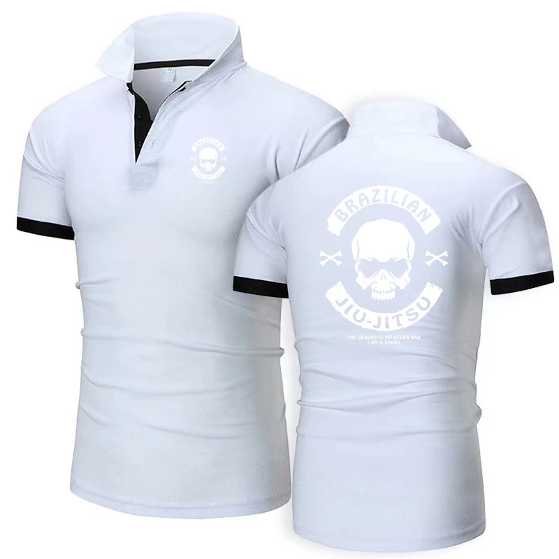 2024 бразильская футболка-поло Jiu Jitsu MMA Свитшот WuShu для боевого искусства
