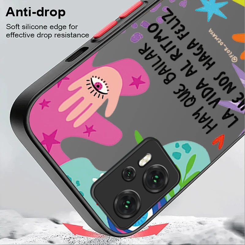 Яркий чехол Lucky с рисунком глаз для Xiaomi POCO M6 Pro 4G C65 X6X3 NFC X4 GT X5 F3 F4 F5 F6 13T 12T 11T 10T 13 12 11 Lite