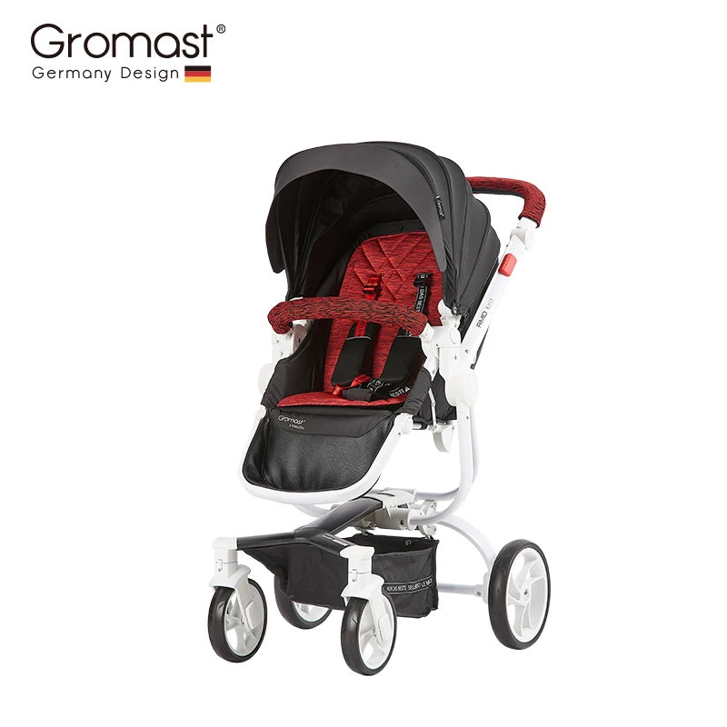 Складная Многофункциональная коляска Gromast, люлька от солнца, с регулировсветильник сти, четырехколесная