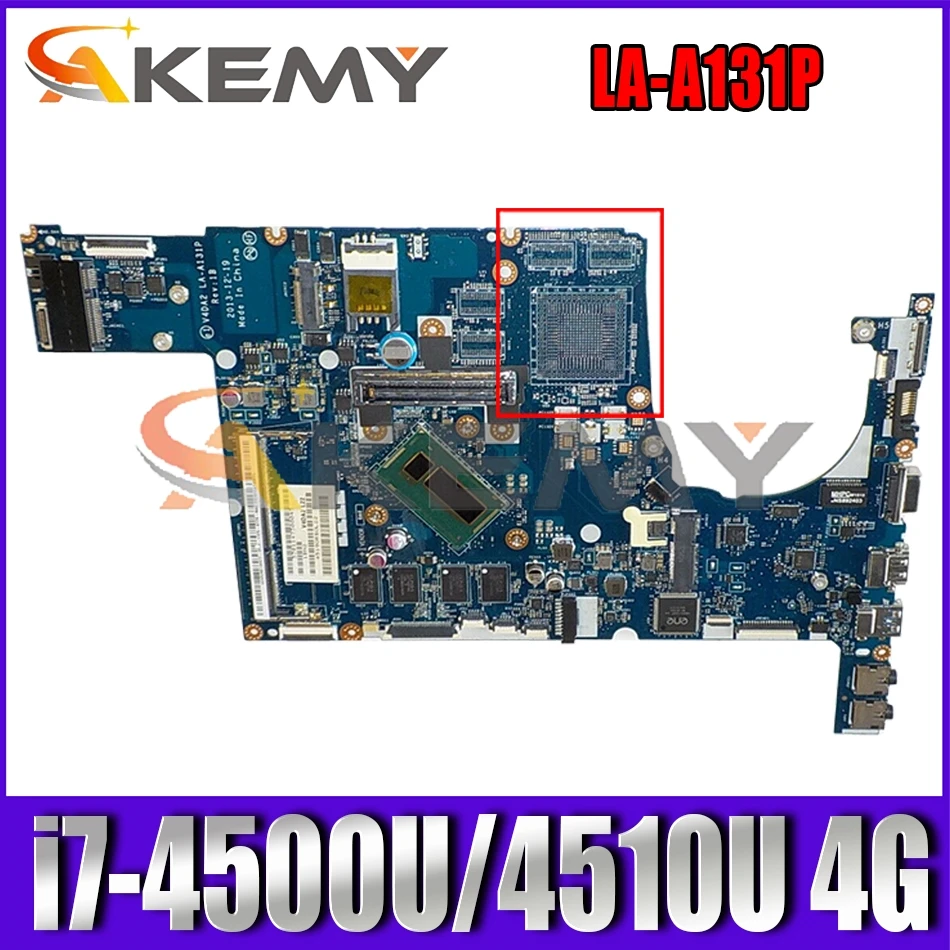

V4DA2 LA-A131P For Acer Travelmate P645 TMP645 TMP645-M Laptop Motherboard With i7-4500U/4510U CPU 4G-RAM 100% Fully Tested