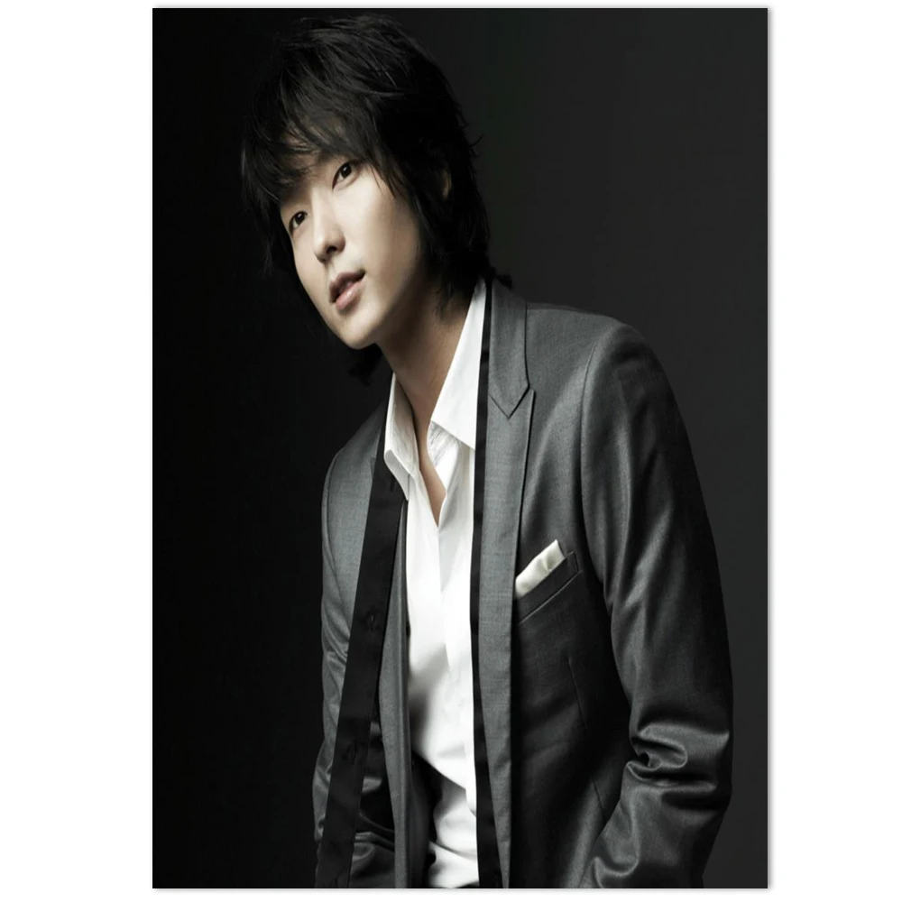 Тканевый постер LEE JOON GI HD украшение для дома и спальни настенный тканевый печать