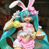 2022 new game anime spot sakura miku rabbit ears figure ornament christmas gift cosplay