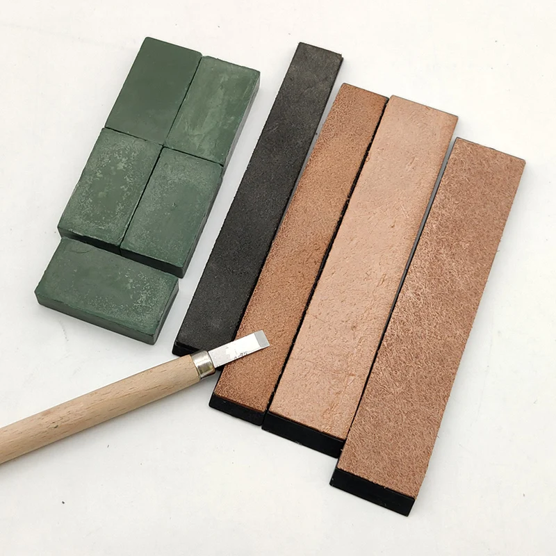 

Sharpened leather knife sharpener Compound Grinding Knife Paste Sharpening wax grinding polishing Leather machine Honing Strop