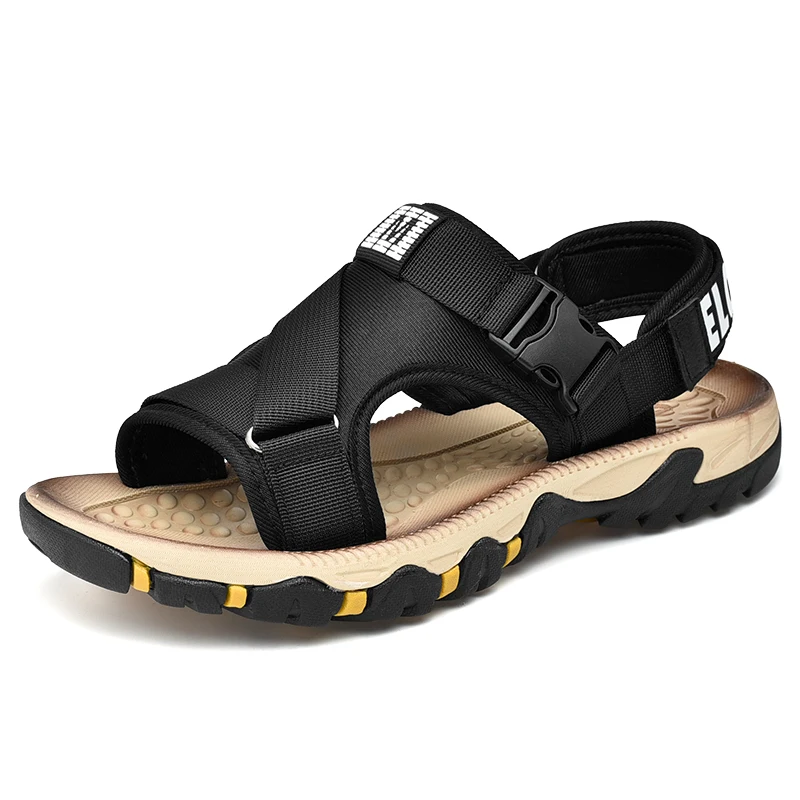 

2022New Men Sandals Summer Casual Shoes Beach Sandals Men Sandalias Hombre Outdoor Roman Style Water Sneakers Size 38-47