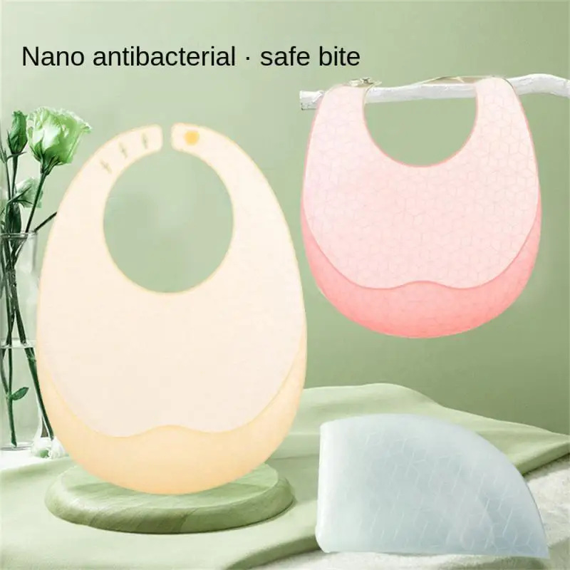 

Bibs Baby Bibs Slippery-proof Waterproof New Baby Silicone Bib Feeding Childrens Food Bib Soft Silicone Bib Bib