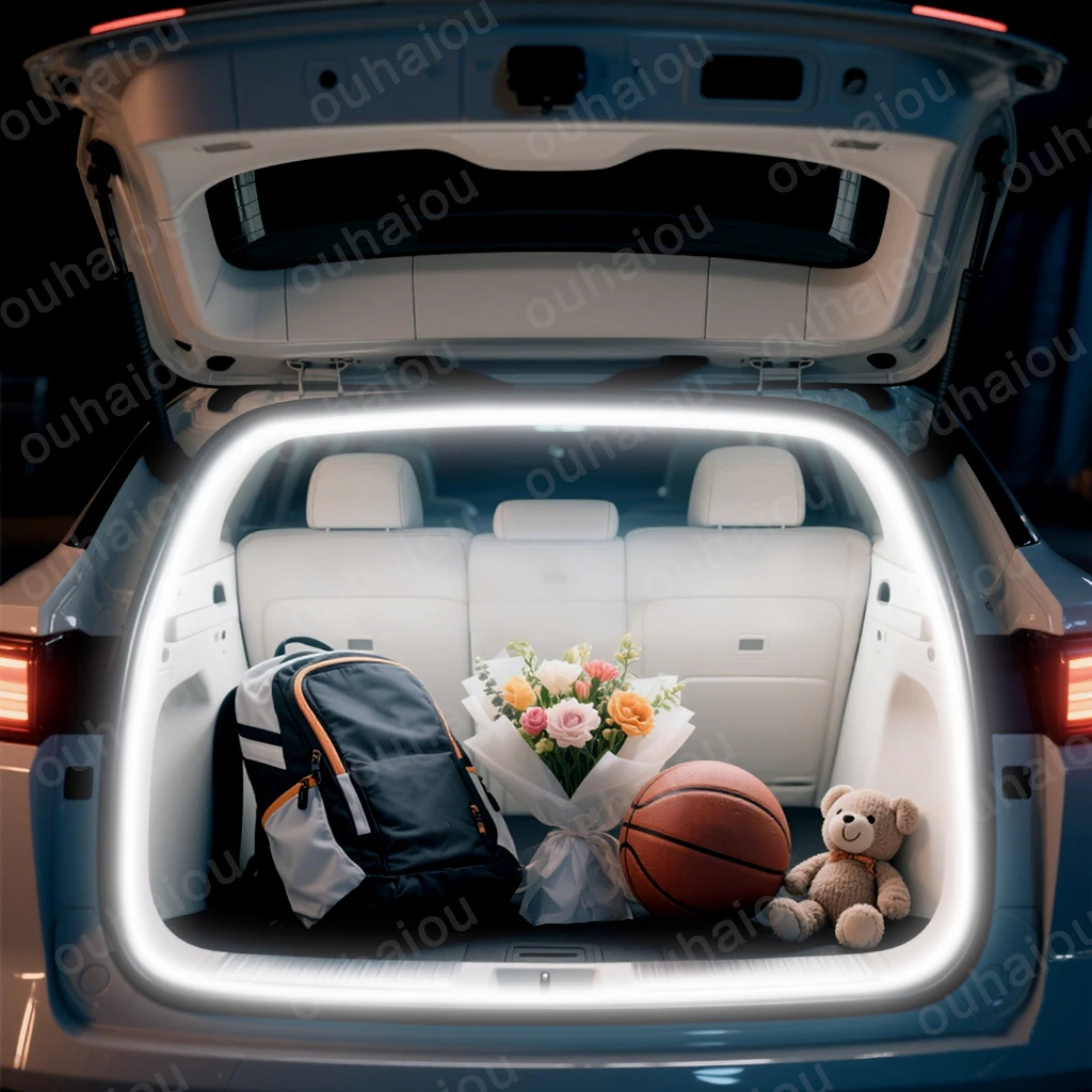 

ДЛЯ Changan UNI-K модификационный светильник багажника Атмосферные фонари Белый теплый белый Задний светодиодный светильник багажника