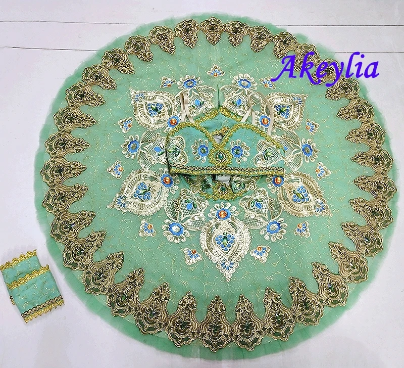 Фиолетовый Gamzatti профессиональная балетная пачка пеформенный зеленый