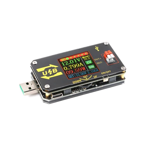 XY-UDP USB цифровой преобразователь постоянного тока CC CV 0,6-30 в 5 в 9 в 12 В 24 В 2 а 15 Вт Настольный Регулируемый источник питания