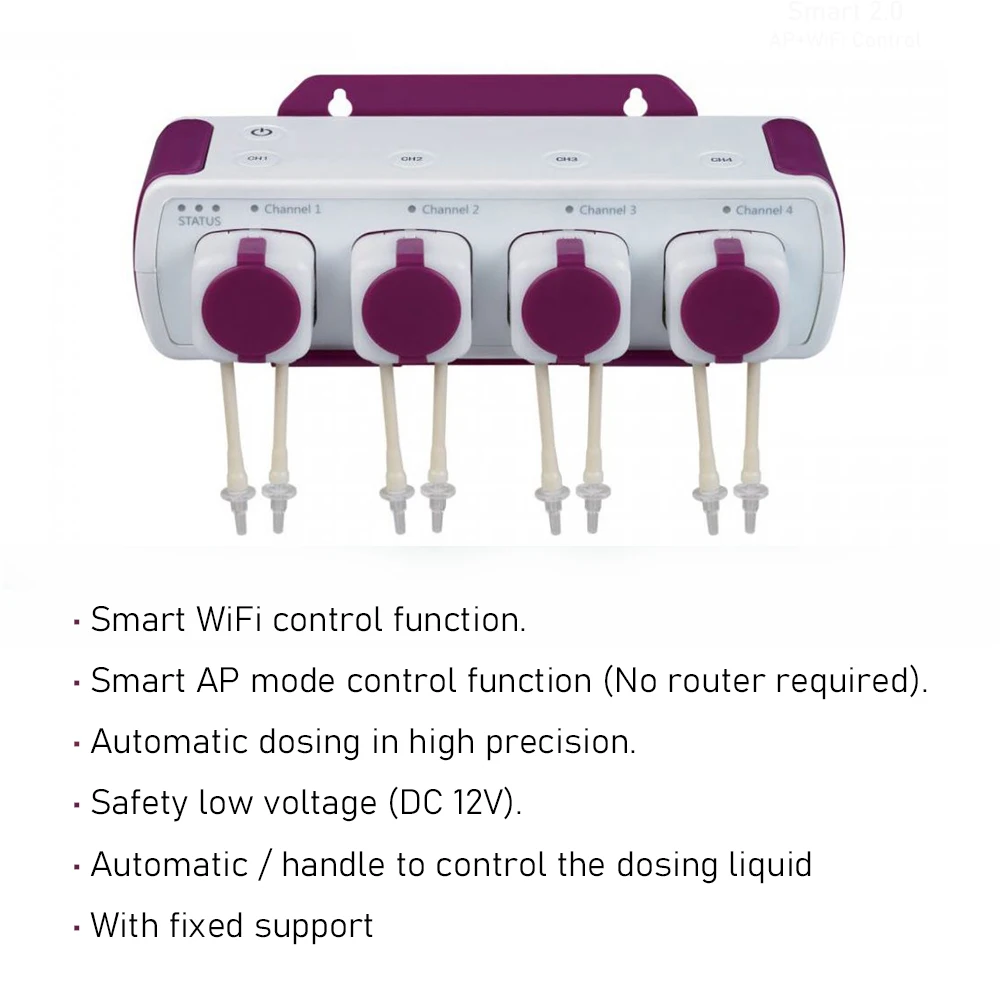 Фото Автоматический дозирующий насос Md4.4 WiFi, 8 Вт, для морских систем, прибор для титрования №3
