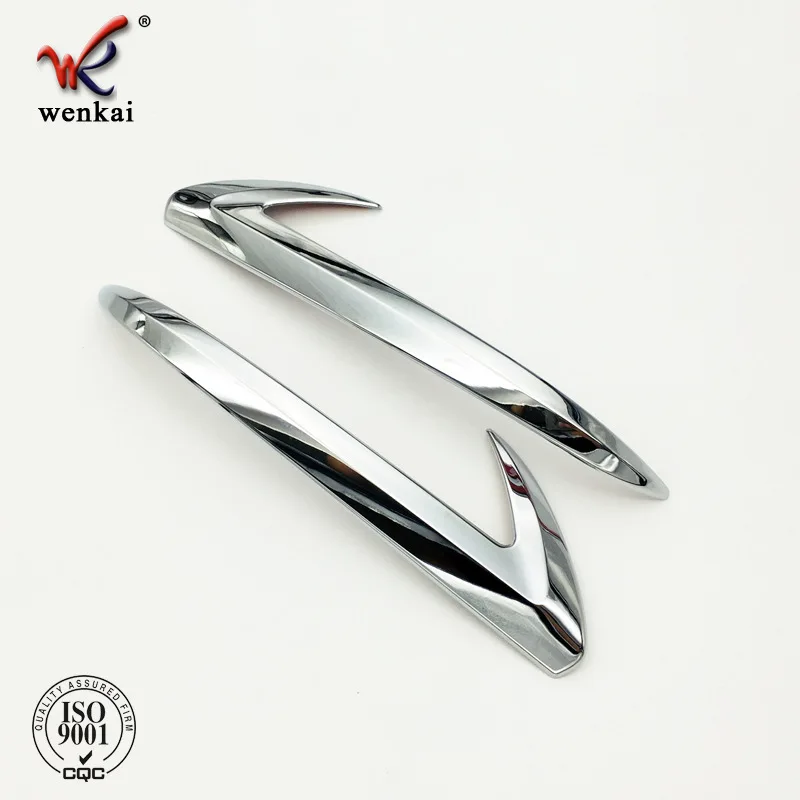 Для Toyota C-HR CHR 2016-2018 2019 2020 2021 2022 хромированная Автомобильная задняя панель