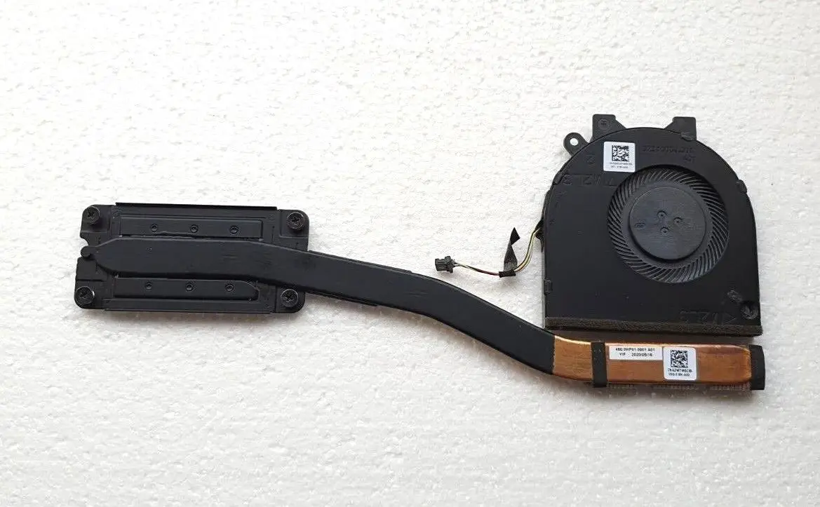 Для Dell Inspiron 5491 P39G CPU Охлаждающий радиатор вентилятор 0J74F7 0G0D3G