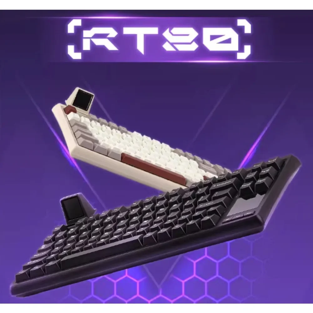 EPOMAKER RT80 Беспроводная механическая клавиатура 75% раскладка Прокладка Горячая