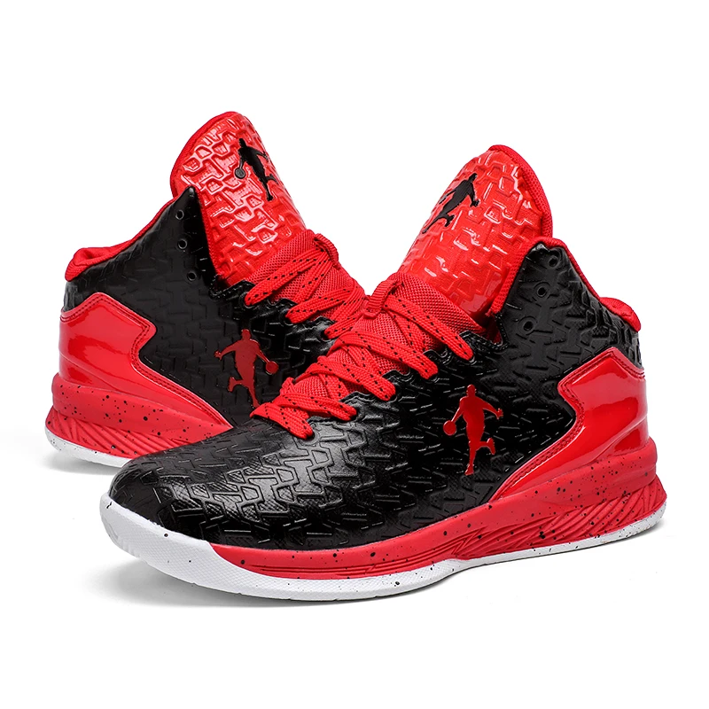 

Мужские кроссовки для баскетбола, профессиональная Брендовая обувь для баскетбола, высокие Нескользящие, уличная спортивная обувь, на осень