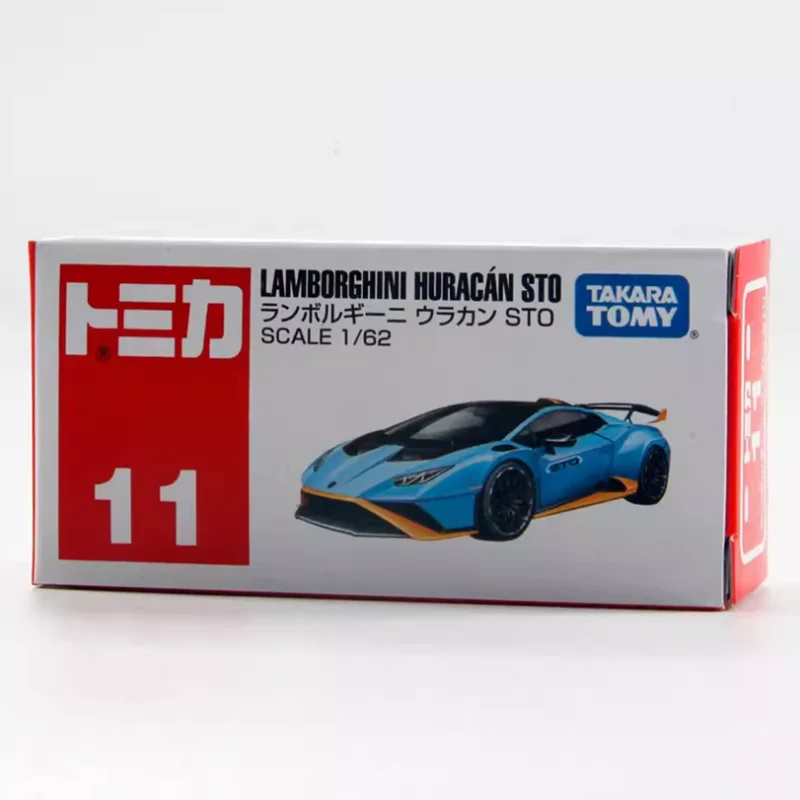Takara Tomy Tomica No.11 Lamborghini Huracan Sto Vehicle литая под давлением металлическая модель