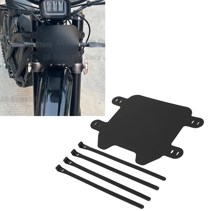 Original Parts Front Plate For Surron Sur-Ron Light Bee X Segway X260 Motorcycle Liecense Plate Electric Off-Road Bike