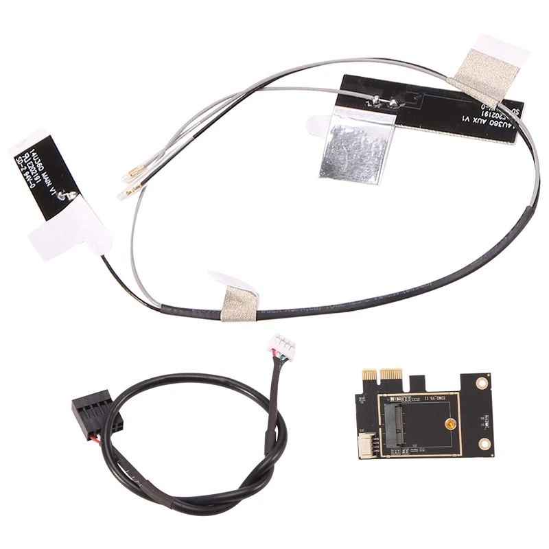 

2X M.2 Wi-Fi адаптер M2 NGFF Key A E к Pci Express PCI-E 1X NGFF поддержка 2230 беспроводная сетевая карта для AX200 9260AC