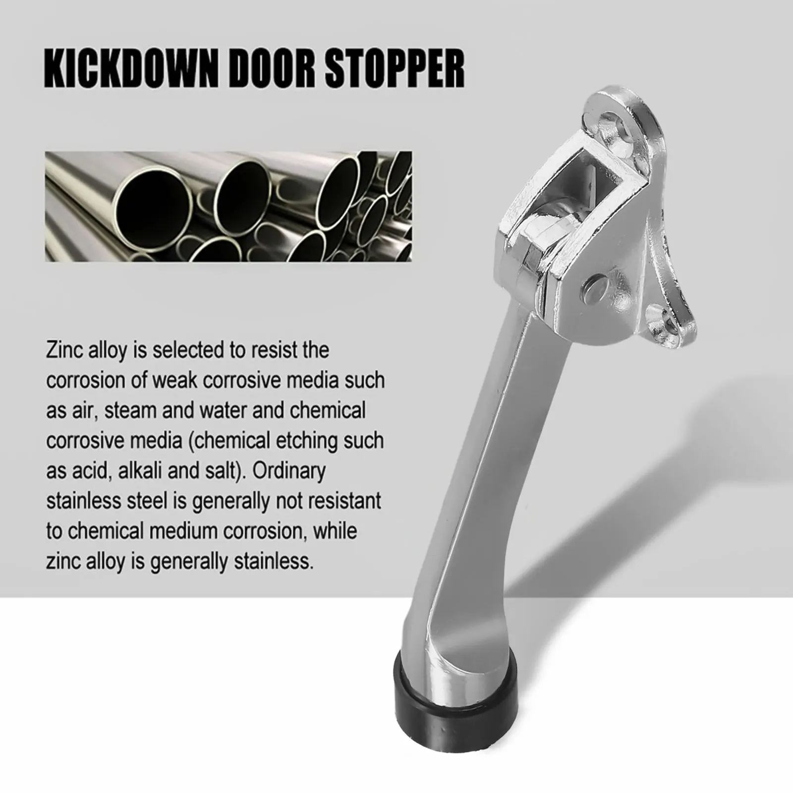 Красная бронзовая дверная пробка из цинкового сплава рычаг с ножным верхом