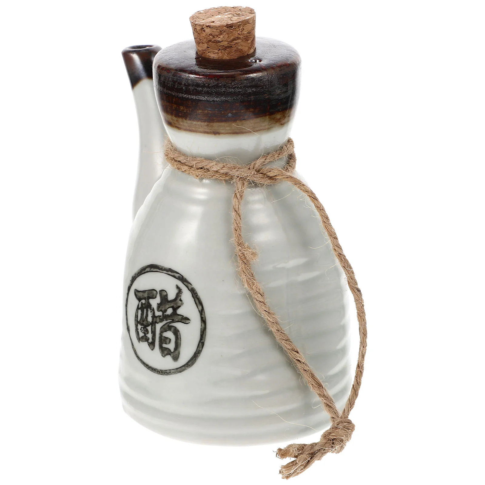 

Vinegar Bottle Japanese Decor Liquid Condiment Dispenser Tanker Vinegar Dispenser Bottle Ceramics Vinegar Cruet