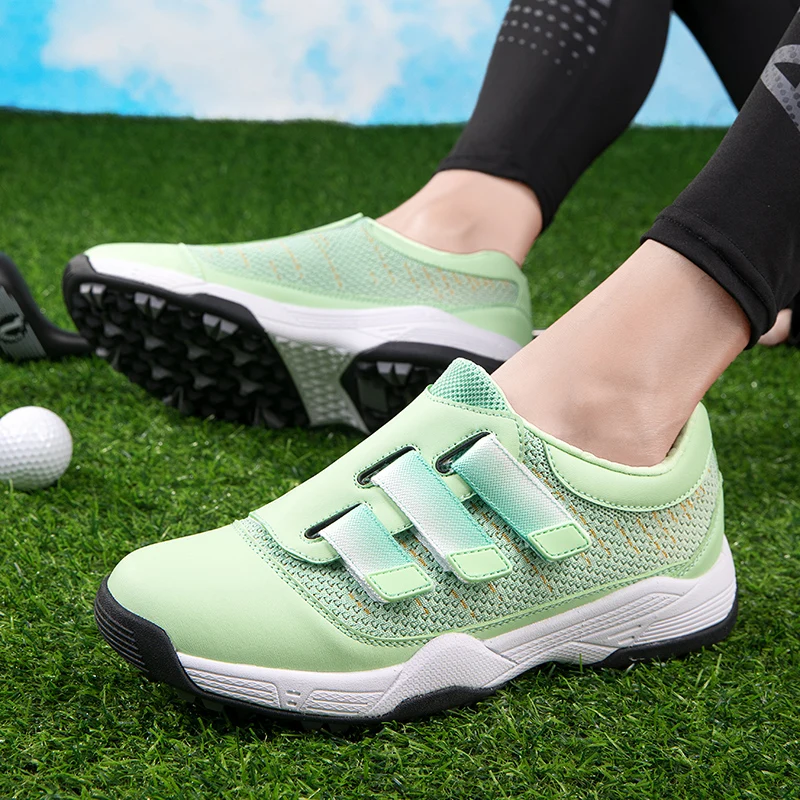 

Couples Sports Shoes Golf Shoes Men Women Golf Sneakers Athletics Training Shoes Grass Walking Sneakers Gym Golfing Jogging Wear