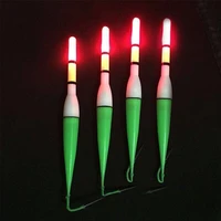 5pcs fishing float led electric float light in deep water float fishing tackle bobber fishing gear accessories